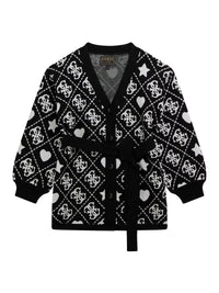 Casaco Preto para Menina - GUESS