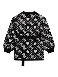 Casaco Preto para Menina - GUESS