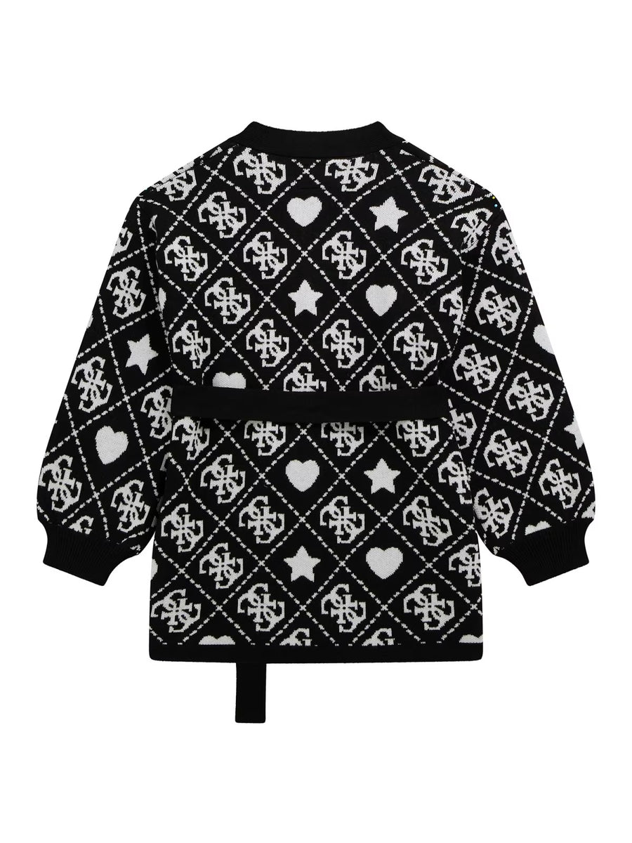 Casaco Preto para Menina - GUESS