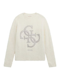 Camisola Creme / Pérola para Menina - GUESS