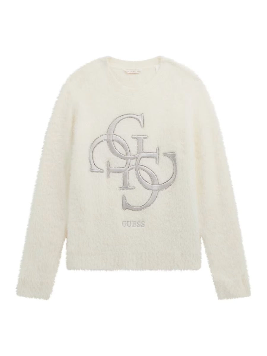 Camisola Creme / Pérola para Menina - GUESS