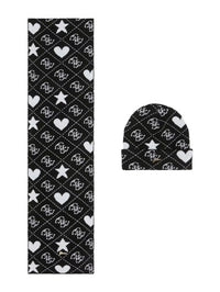 Gorro Preto para Menina - GUESS