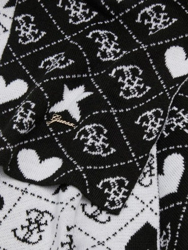 Gorro Preto para Menina - GUESS