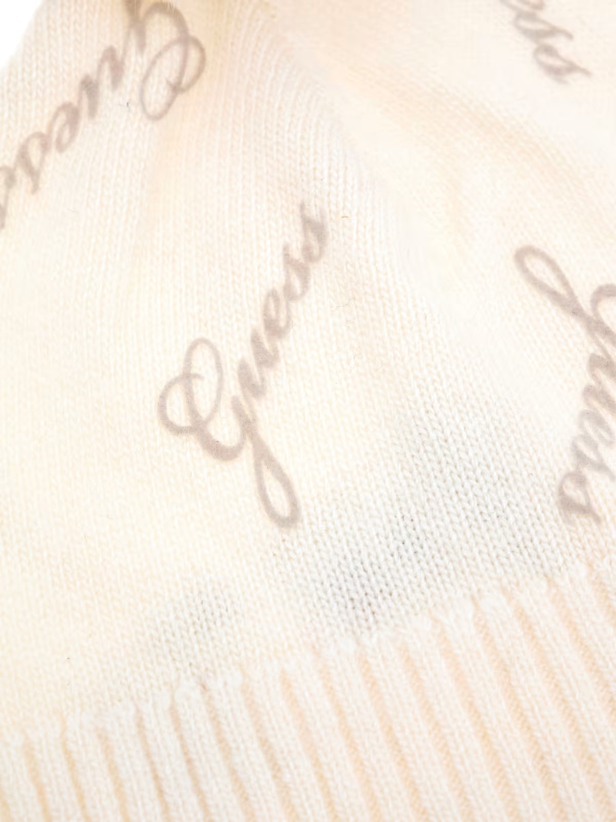 Gorro Creme / Pérola para Menina - GUESS