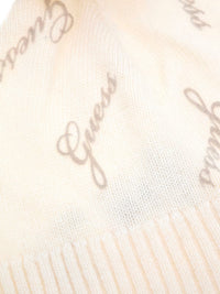 Gorro Creme / Pérola para Menina - GUESS