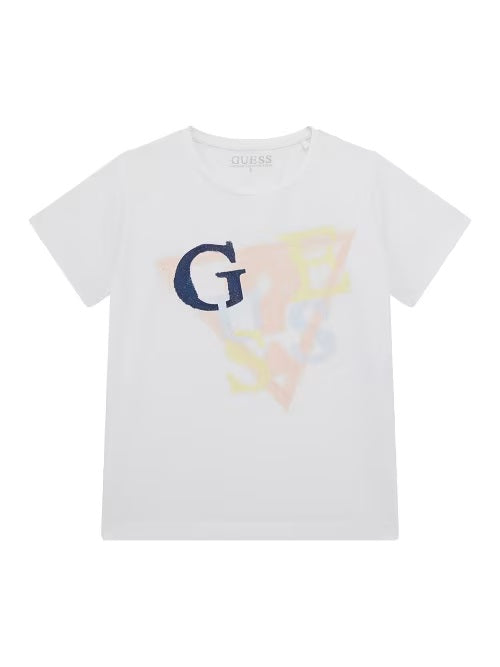 T-shirt Branco para Menina - GUESS