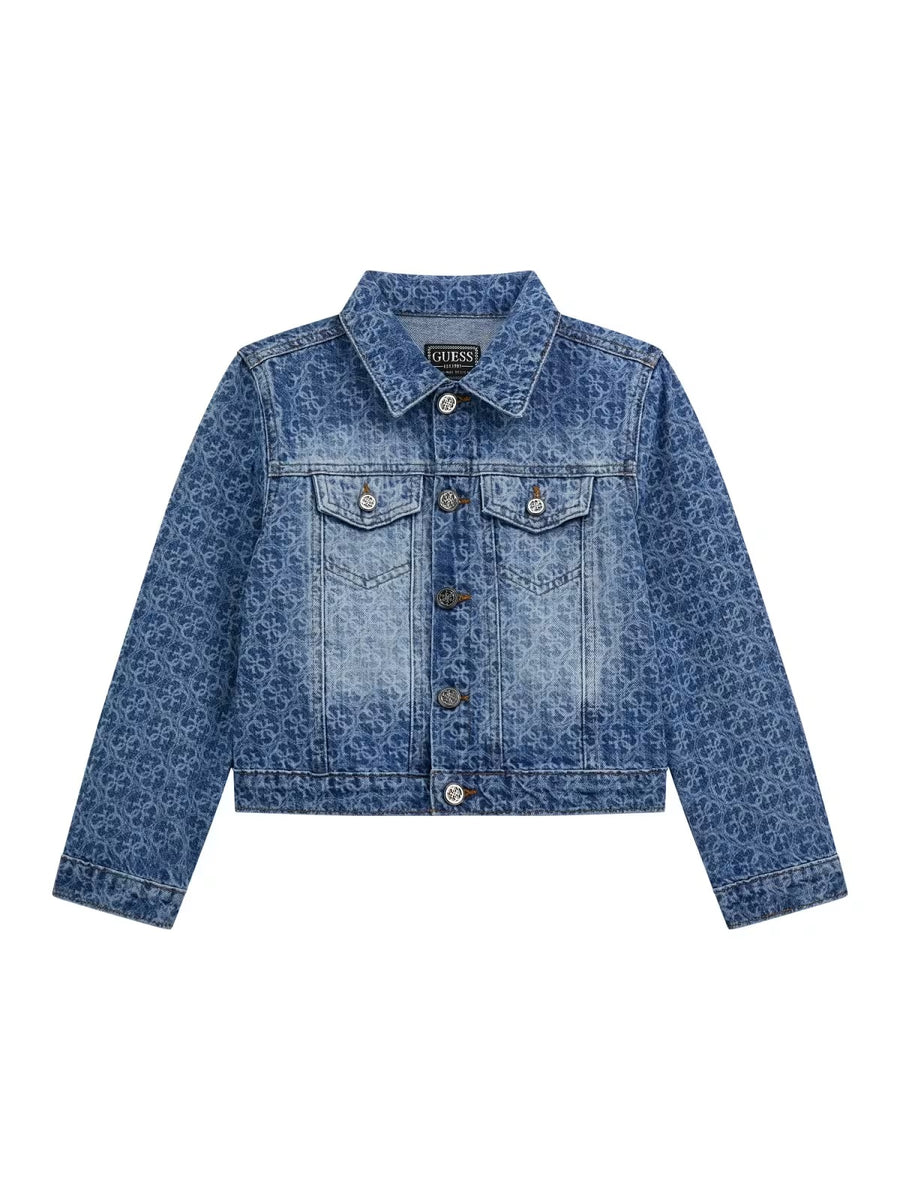 Blusão Ganga Ganga c/ Lavagem para Menina - GUESS