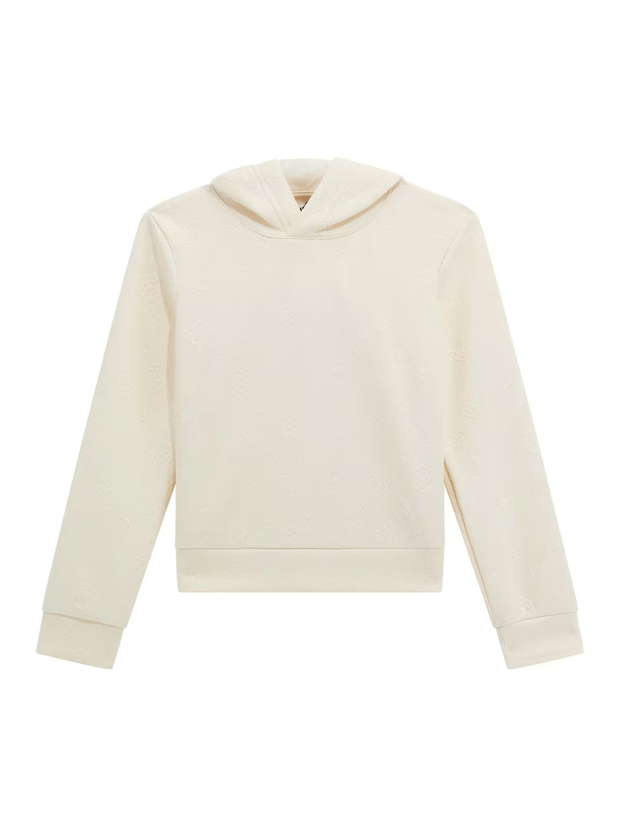 Sweat-shirt Creme / Pérola para Menina - GUESS