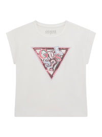 T-shirt  Branco para Menina - GUESS