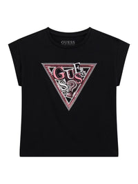 T-shirt  Preto para Menina - GUESS