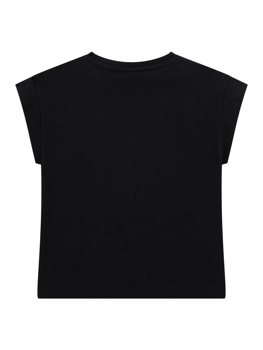 T-shirt  Preto para Menina - GUESS