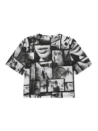 T-shirt  Preto para Menina - GUESS