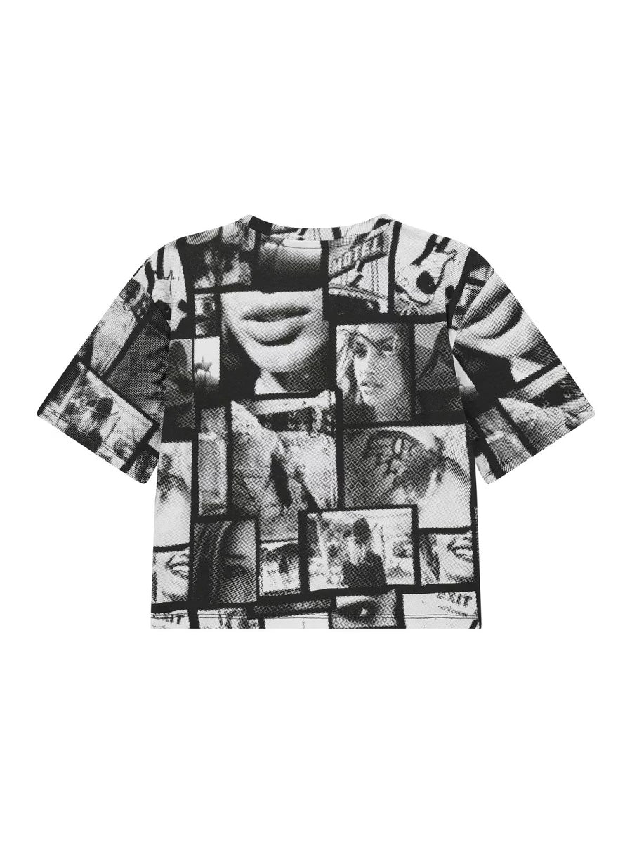 T-shirt  Preto para Menina - GUESS