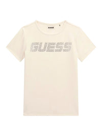 T-shirt  Creme / Pérola para Menina - GUESS
