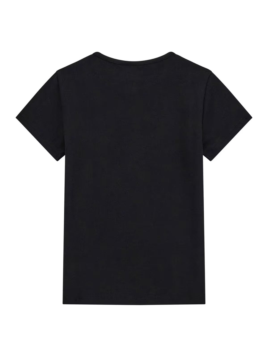 T-shirt  Preto para Menina - GUESS