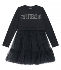 Vestido Preto para Menina - GUESS