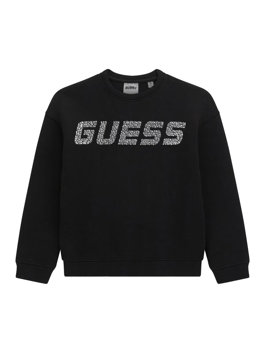 Sweat-shirt Preto para Menina - GUESS