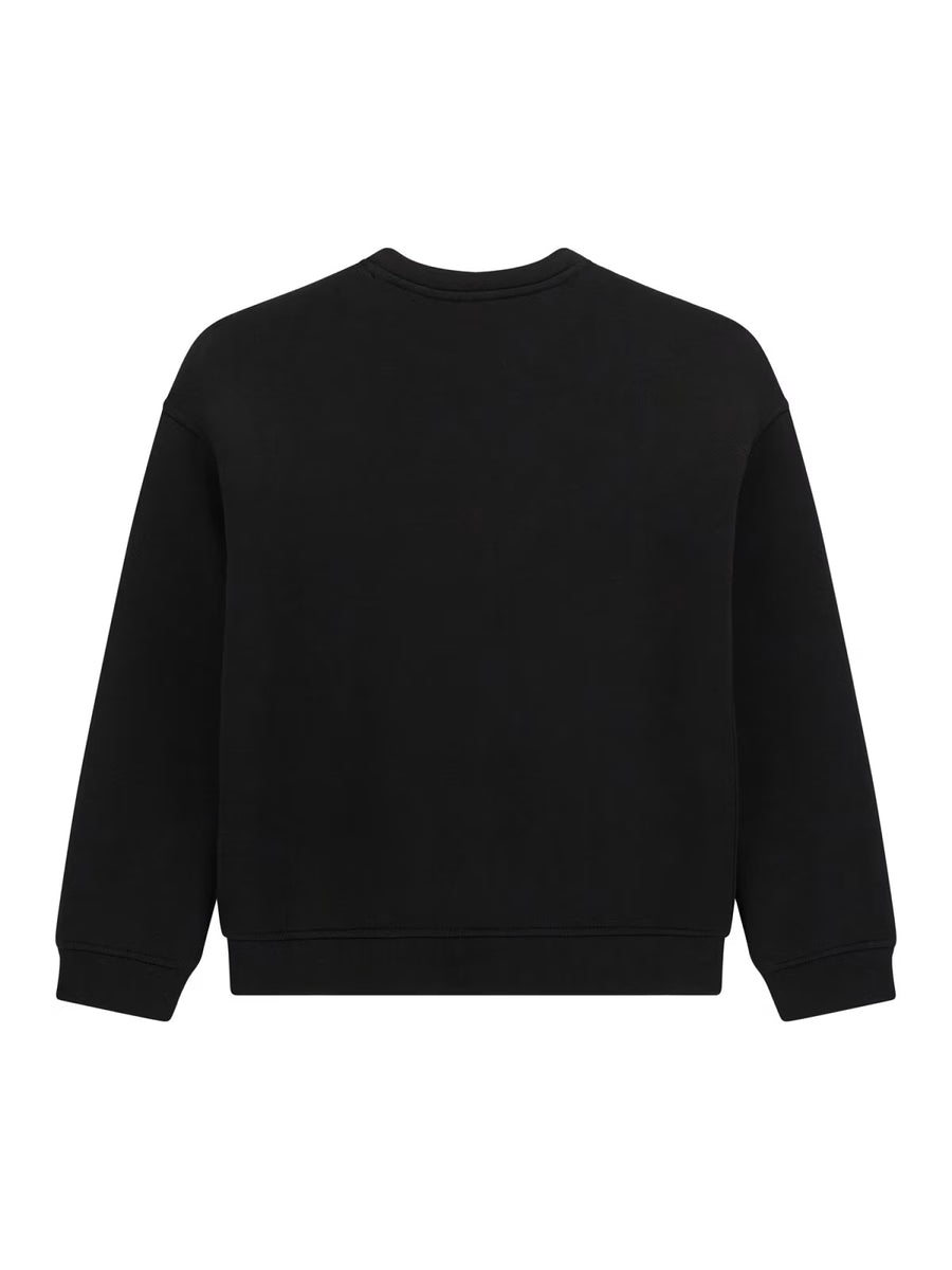 Sweat-shirt Preto para Menina - GUESS