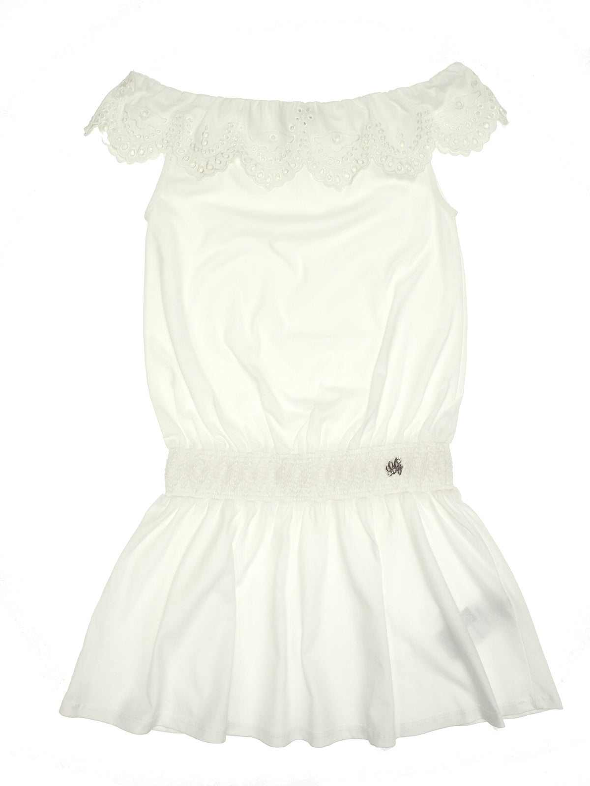 Vestido Branco para Menina - GUESS