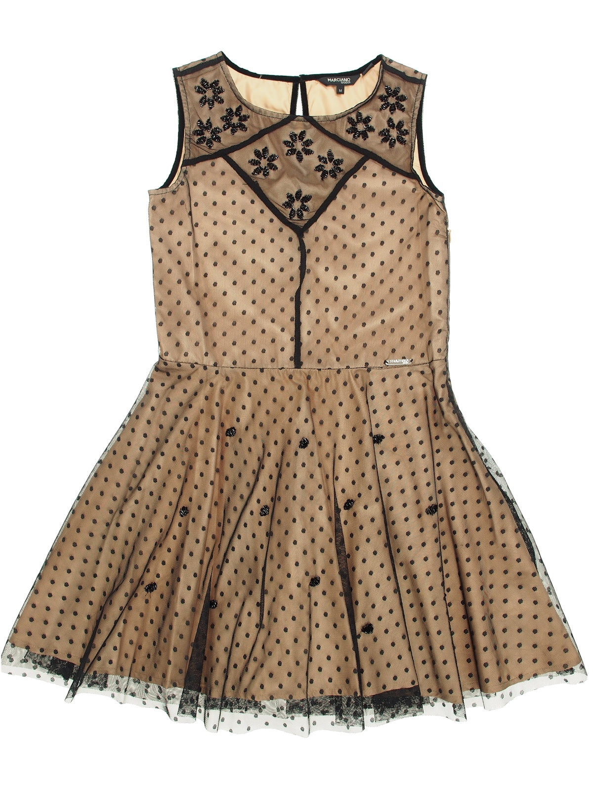 Vestido Dourado para Menina - GUESS