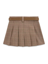 Saia Castanho Claro para Menina - GUESS