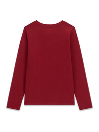 T-shirt M. Comp. Vermelho Escuro para Menina - GUESS