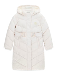 Blusão Creme / Pérola para Menina - GUESS