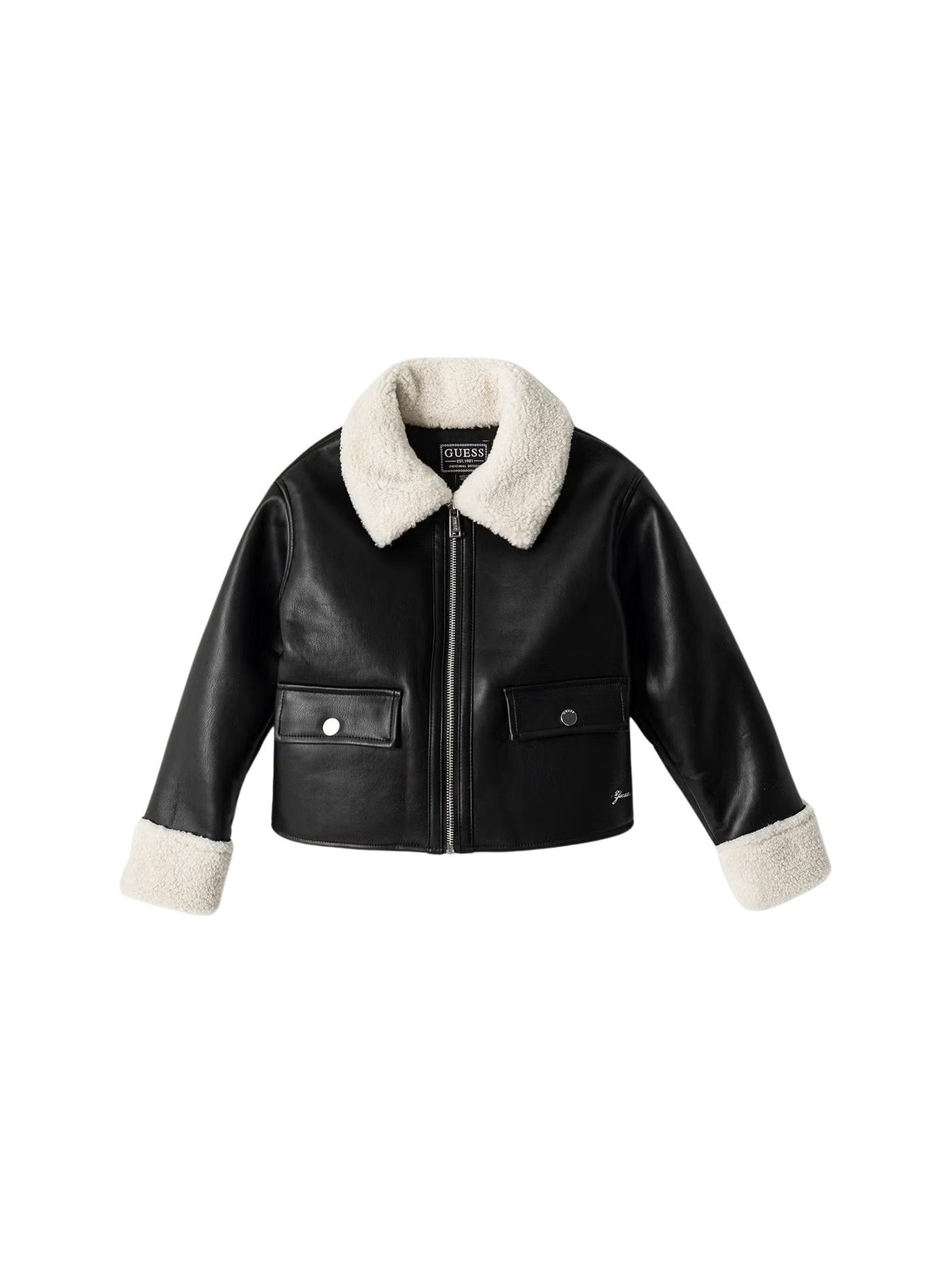 Blusão Preto para Menina - GUESS