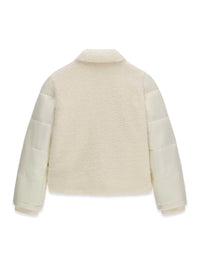 Blusão Creme / Pérola para Menina - GUESS