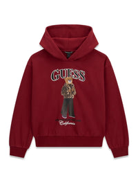 Sweat-shirt Vermelho Escuro para Menina - GUESS