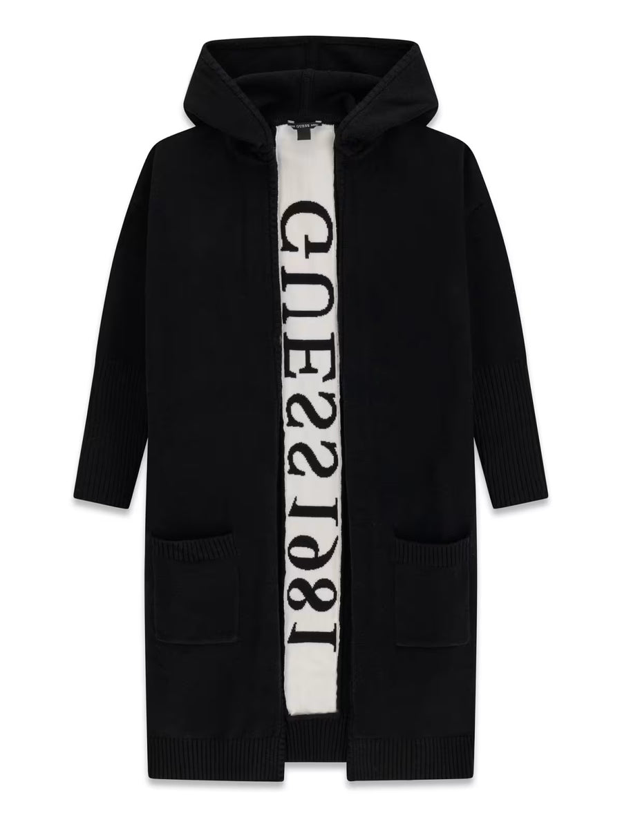 Casaco Preto para Menina - GUESS