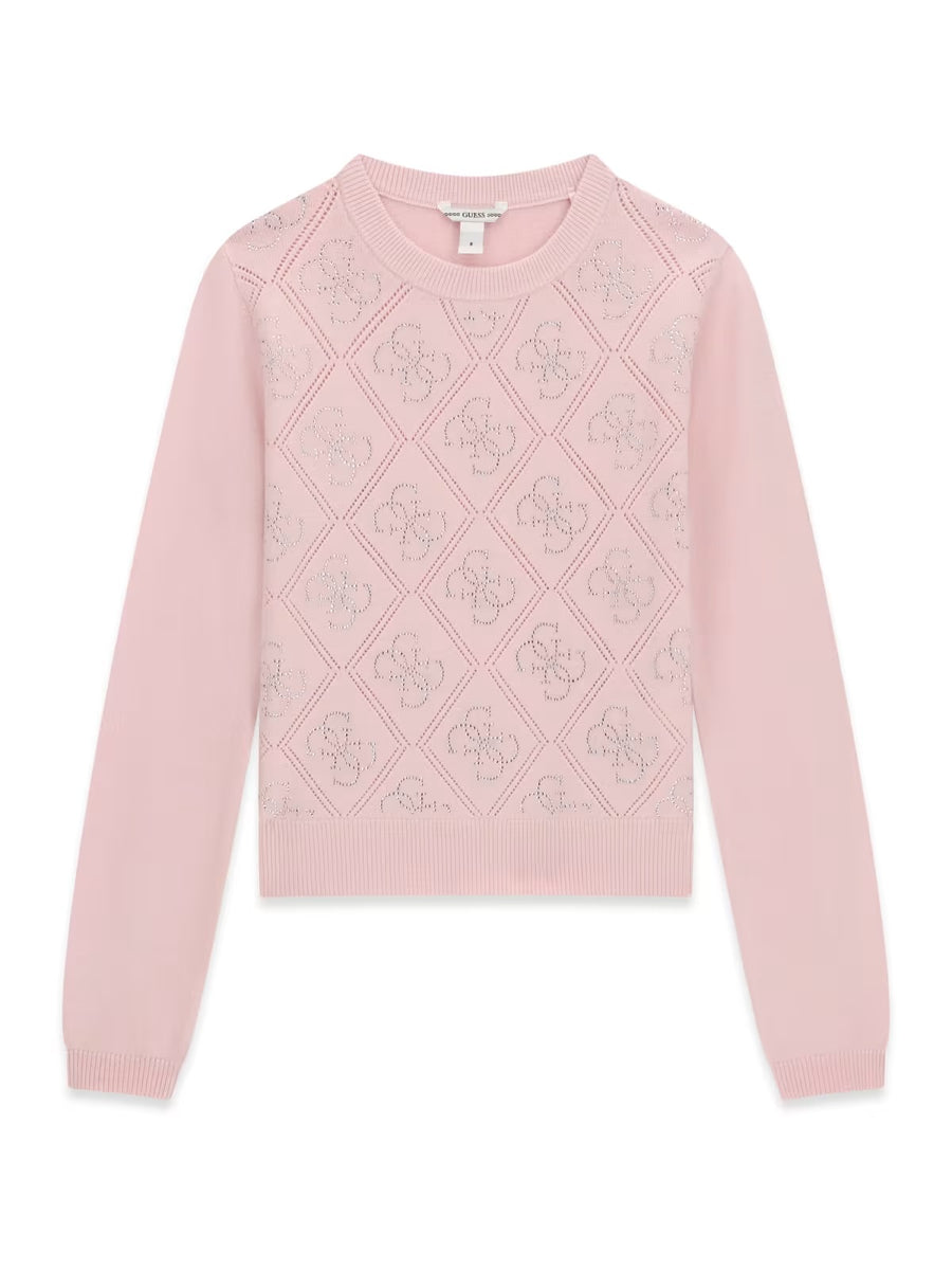 Camisola Rosa Bébé para Menina - GUESS