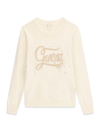 Camisola Creme / Pérola para Menina - GUESS