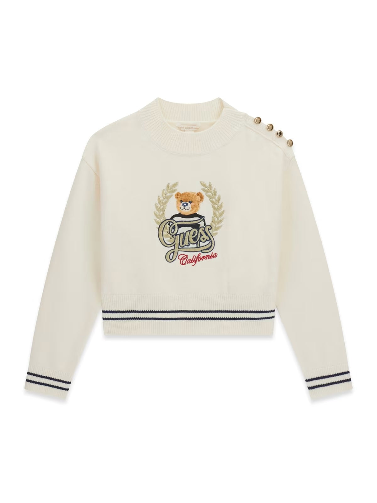Camisola Creme / Pérola para Menina - GUESS