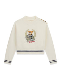 Camisola Creme / Pérola para Menina - GUESS