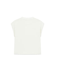 T-shirt Creme / Pérola para Menina - GUESS