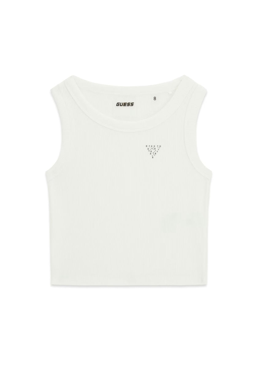 Top Creme / Pérola para Menina - GUESS