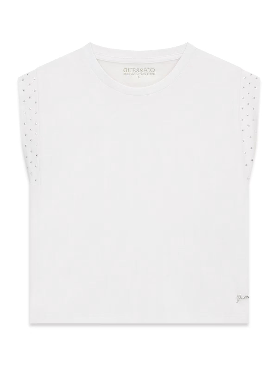 T-shirt Branco para Menina - GUESS
