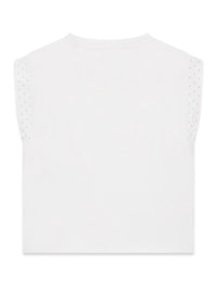 T-shirt Branco para Menina - GUESS