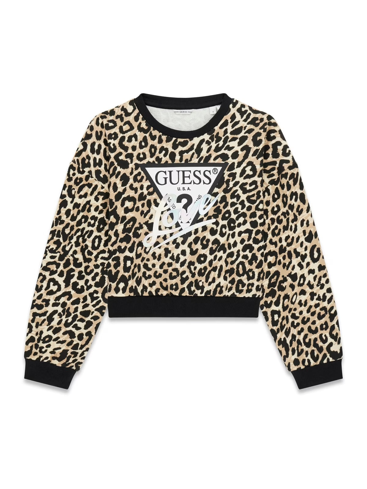 Sweat-shirt Castanho Claro para Menina - GUESS