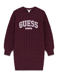 Vestido Bordeaux para Menina - GUESS