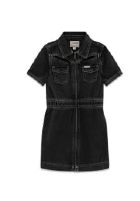 Vestido Preto para Menina - GUESS