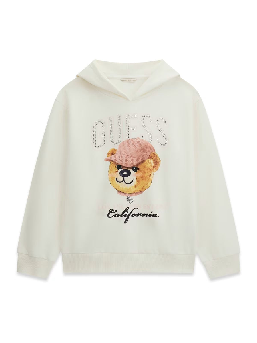 Sweat-shirt Creme / Pérola para Menina - GUESS