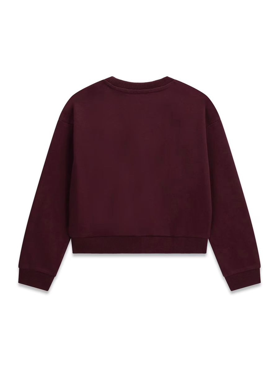 Sweat-shirt Bordeaux para Menina - GUESS