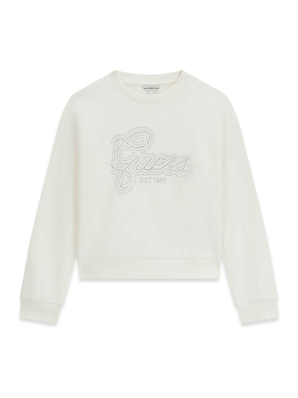 Sweat-shirt Creme / Pérola para Menina - GUESS