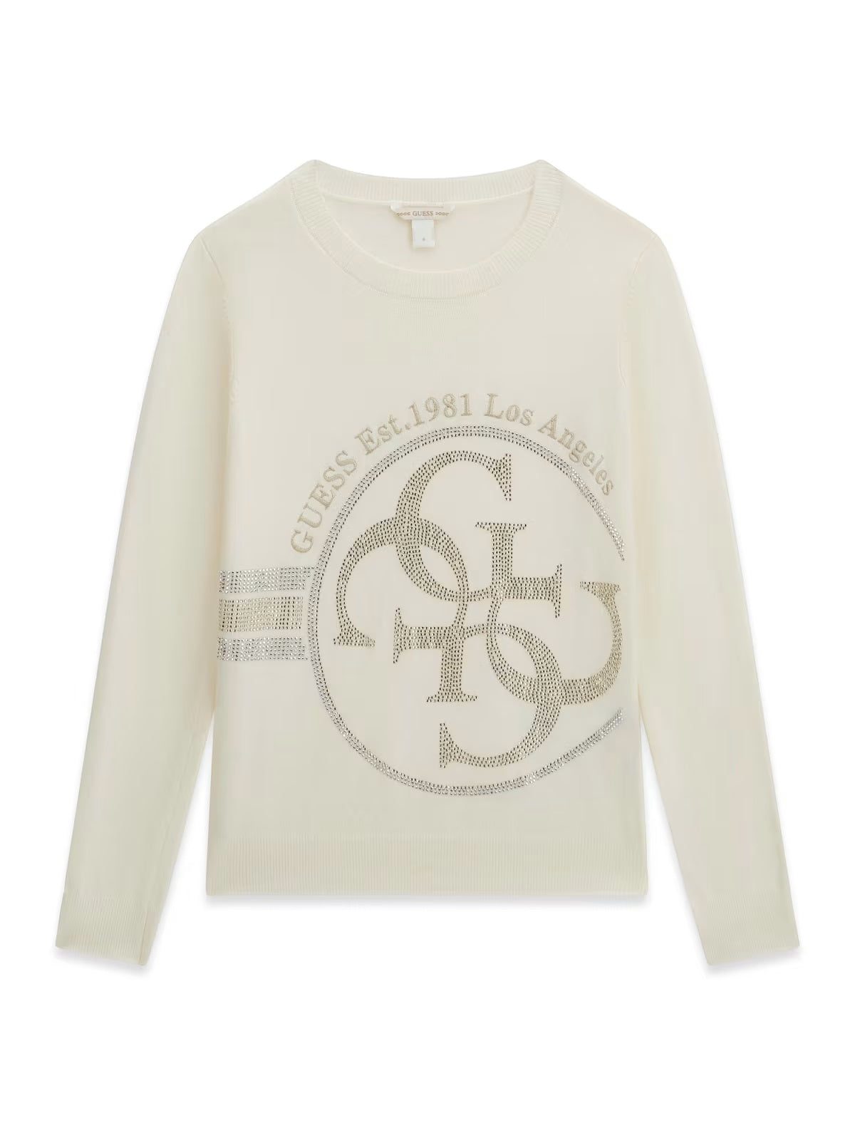 Camisola Creme / Pérola para Menina - GUESS