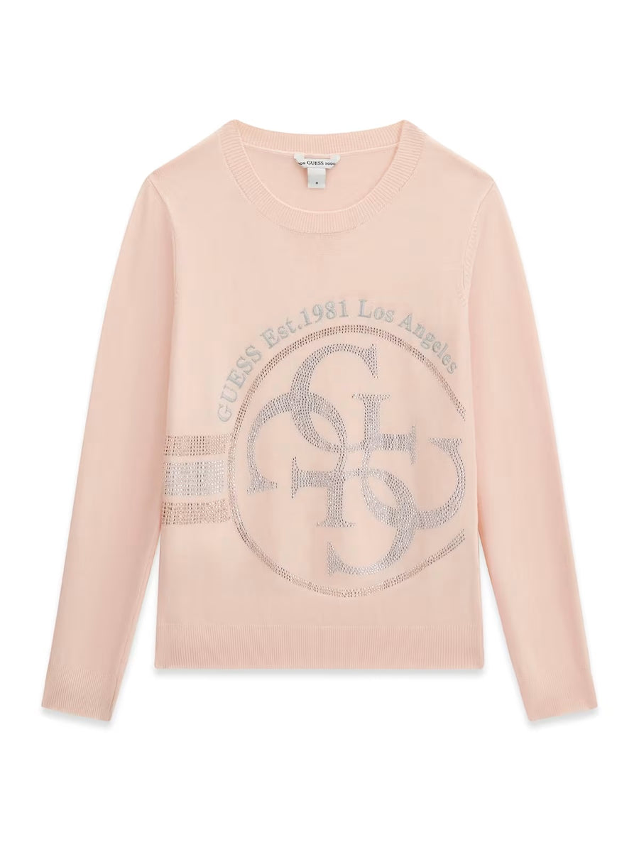 Camisola Rosa Bébé para Menina - GUESS