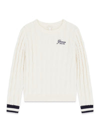 Camisola Creme / Pérola para Menina - GUESS