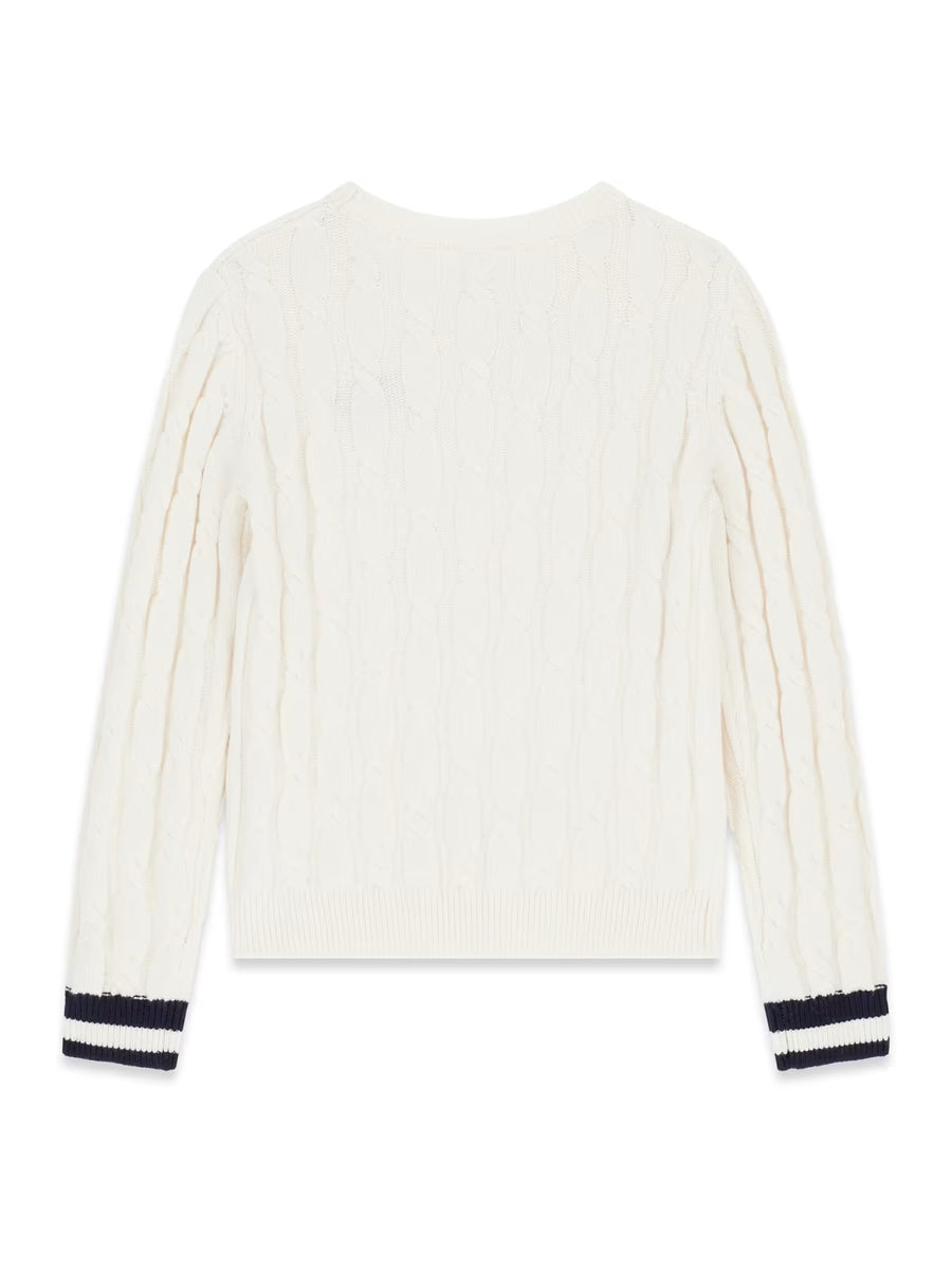 Camisola Creme / Pérola para Menina - GUESS