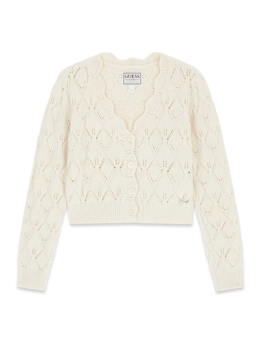 Casaco Creme / Pérola para Menina - GUESS